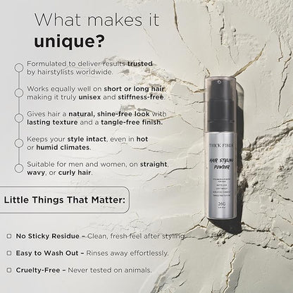 Thick Fiber Hair Styling Powder - 26g