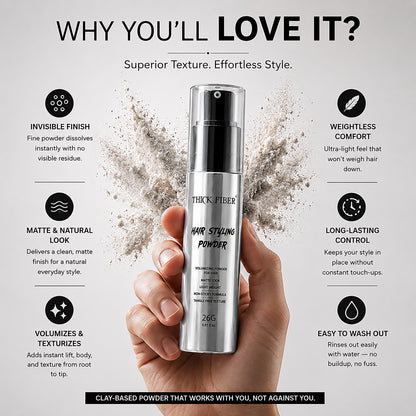 Thick Fiber Hair Styling Powder - 26g