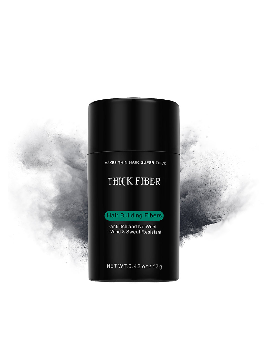 THICK FIBER Hair Building Fibers 12g – Single Bottle