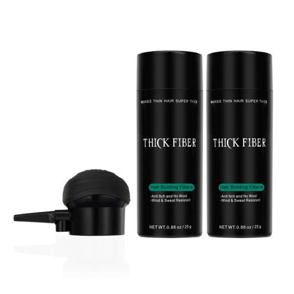 THICK FIBER – Hair Building Fibers – Thinning Hair – Hair loss concealer